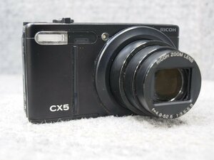 RICOH CX5 コンパクトデジタルカメラ 通電 ジャンク B50579