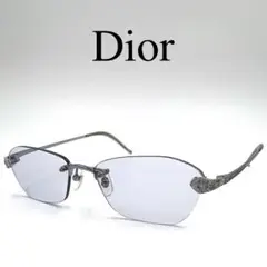 Christian Dior ディオール メガネ 度入り リムレス ケース付き