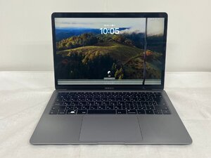 ジャンク■13インチ Macbook Air A1932 [i5-8210Y/8G/SSD:128G/カメラ/macOS Sonoma]★画面割れ★起動OK★送料無料