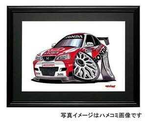 イラスト アコード（BTCC）