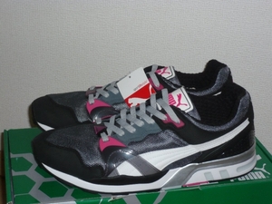 7★★★★即決！新品 puma/プーマ TRINOMIC XT2 PULS 黒x白 US12/30cm