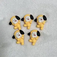 bt21 chimmy デコパーツ　5個セット