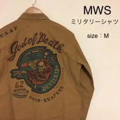 【000021】 MWS エムダブリューエス シャツ メンズ アメカジ