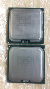 90303　ＣＰＵ　Intel Xeon E5410★2.33GHz 1333MHz　2枚セット