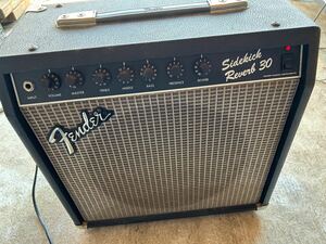  ギターアンプ　Fender Sidekick Reverb30 custom MODEL SIDEKICK 30 REVERB フェンダー　通電確認済み　　　