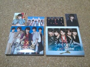 Sexy Zone【Sexy Second】★アルバム★初回限定盤・A+Bセット★CD+DVD★トレカ付（集合・マリウス葉）★