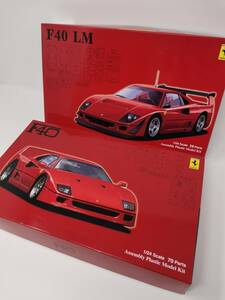 【2個セット】フジミ　 1/24 リアルスポーツカーシリーズ　No.114＆103 フェラーリ F40 LM