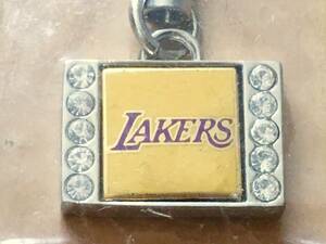 希少★レア物 入手不可 LAKERS レイカース ストラップ スマホ 携帯 MP3 iPOD NBA正規品 LA仕入れ おしゃれ ストーン 新品