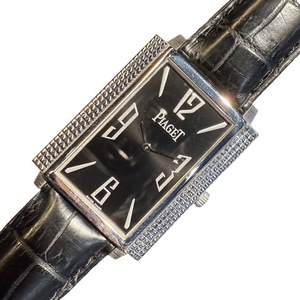 ピアジェ PIAGET ライムライト1967 ブラックタイ LM G0A30161 K18ホワイトゴールド 腕時計 メンズ 中古