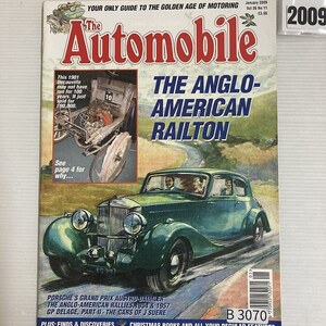 B3070　2009　「The Automobile」　オートモービル　英国旧車雑誌 英国車 雑誌 旧車　ビンテージ　クラシックカー　自動車