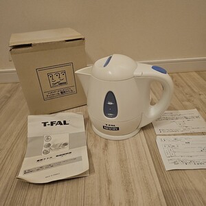 新品未使用　トゥギャザーネスレオリジナル　ティファール電気ケトル　 MADE IN FRANCE　1L ホワイト T-fal　とうさ■mar-0115-2