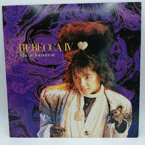 【中古】LP レベッカ REBECCA IV MAYBE TOMORROW~ FITZBEAT 28AH1940