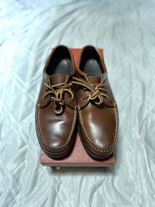 Quoddy Trail Moccasin Blutcher US8 26cm HORWEEN クオディートレイルモカシン クロムエクセルレザー シューズ メンズ Made in Maine