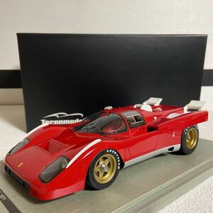 ★テクノモデル／Tecnomodel・ミトスシリーズ1/18 ★ フェラーリ F.512M 1971 ★プレス・ロッソ・コルサ・テストバージョン ★100台限定