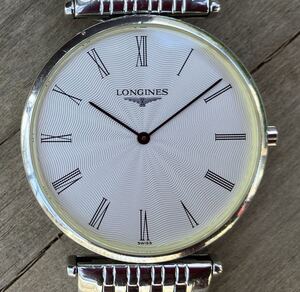 LONGINES ロンジン　ラ　グラン　ドゥ　クラシック　クウォーツ　メンズ　32mm ステンレスケース　送料無料