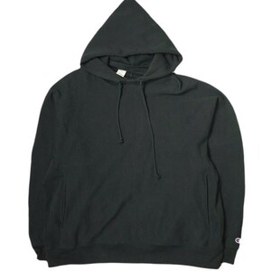 N.HOOLYWOOD x Champion エヌハリウッド チャンピオン 24SS 別注 NEW WEAVE HOODED SWEATSHIRT プルオーバーパーカー C8-Z109 XL BLACK