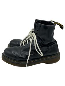 Dr.Martens◆レースアップブーツ/39/BLK/8ホール/キズ有