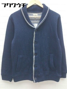 ◇ ◎ green label relaxing UNITED ARROWS ユナイテッドアローズ 半袖 ジャケット サイズM ネイビー メンズ