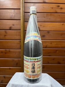 【未開栓 宮田本店】日南娘 ホワイトリカー1800ml 35度 1.8 限定レア 一升瓶 希少 袋入り 古酒