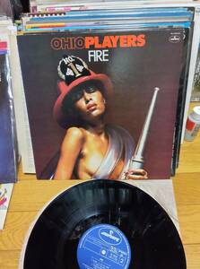 OHIO PLAYERS オハイオ プレイヤーズ LP国内盤 盤傷なし fire/ファイアー