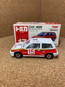 特注　トミカ　ミニカー　tomica minicar 当時物　日本製　赤箱　ホンダ　シビック　３ドア　トミカ複数出品中　同梱可　