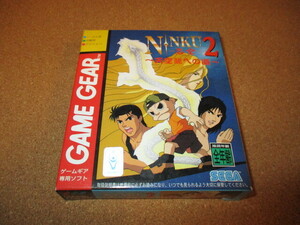 新品 ゲームギアソフト NINKU 忍空２ ～天空龍への道～ GG