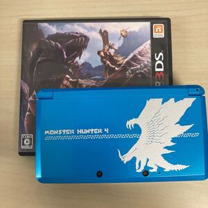 0114 ニンテンドー 3DS モンスターハンター4エディション ソフト付き S7908 ヤ60 E107