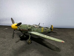 プラモデル完成品　独　ＢＦ109メッサーシュミット1/72 Heller