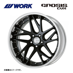 送料無料 ワーク GNOSIS CVX FULL REVERSE ミドルコンケイブ BIG CALIPER Rdisk 11.5J-20 +63～－44 5H-114.3 【4本セット 新品】