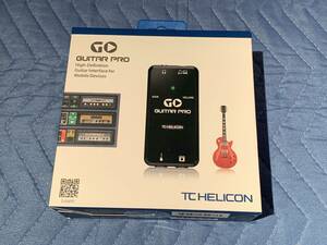 ★TC HELICON (ティーシー ヘリコン) モバイルデバイス用ポータブルインターフェ ース GO GUITAR PRO　未開封品　送料無料！