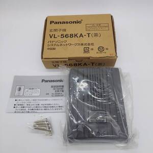 【未開封/未使用】Panasonic パナソニック VL-568KA-T 玄関子機 ドアホン 取説付き (8543)