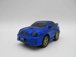 スバル　インプレッサ WRX　プルバックカー　カラーサンプル　ミニカー