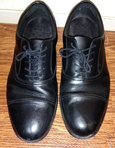 ☆ROCKPORT　ビジネスシューズ　HB30071　AL FL PLAIN　BLACK　26㎝　１か所擦りによる傷があります　USED品☆