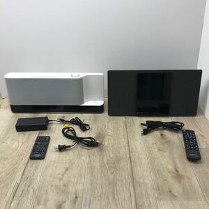 164 D 1円〜 KENWOOD CLX-70 2010年製 / Panasonic SC-HC400 2017年製 / 2台 セット コンパクト ステレオ システム CD プレーヤー 中古