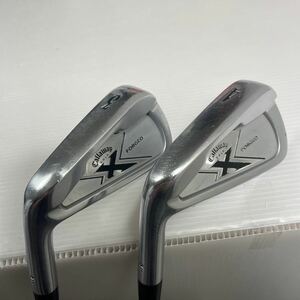 レフティー用 3番 4番アイアン 2本セット Callaway X FORGED #3 #4 PROJECT X 6.0 SXフレックス キャロウェイ プロジェクトX 左用 番2022