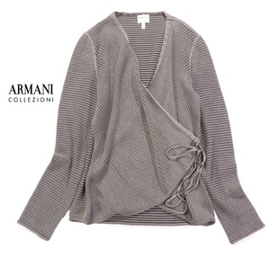 アルマーニコレッツォーニ ARMANI COLLEZIONI カシュクール ニット トップス 40