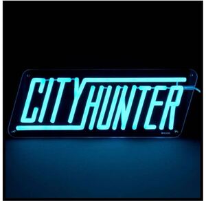 CITY HUNTER ネオンサイン　シティーハンター　墓場の画廊 グッズ LED