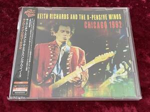 ★Alive The Live/キース・リチャーズ＆ザ・エクスペンシヴ・ワイノーズ/2CD/ライヴ・イン・シカゴ 1992/帯付/KEITH RICHARDS/CHICAGO 1992