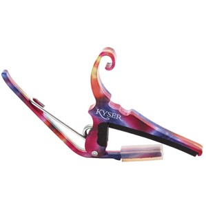 カポタスト アコギ カイザー Kyser KG6TD QUICK-CHANGE CAPO TIE-DYE カポ ギター