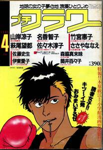 『プチフラワー』1985年4月号　山岸凉子　竹宮惠子　森脇真末味　名香智子　ささやななえ　萩尾望都　佐藤史生　小学館　昭和60年