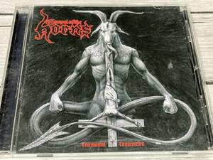 ブラック/スラッシュ・メタル　GOSPEL OF THE HORNS/Ceremonial Conjuration　輸入盤CD