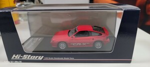 1/43　ハイストーリー Honda ホンダ 無限 CR-X PRO 1984 レッド