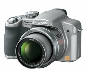 パナソニック デジタルカメラ LUMIX (ルミックス) シルバー DMC-FZ18-S(中古品)