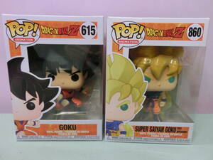 Funko POP! ファンコ ポップ ドラゴンボールZ 孫悟空 GOKU 615 ＆ スーパーサイヤ人 SUPER SAIYAN GOKU 860 フィギュア2体セット