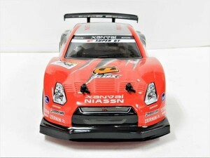 【塗装済み完成品フルセット 最高時速30ｋｍ/ｈ】2.4GHz 1/14 ドリフトラジコン R35 GTR タイプ 黒赤 【激安！日本全国送料無料！】