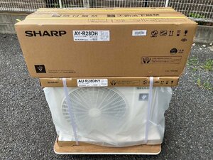 シャープ エアコン AY-R28DH-W [おもに10畳用 /100V] 2023年製造 未使用訳あり品