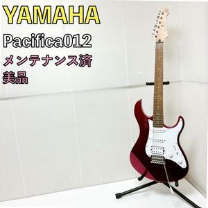 美品 YAMAHA ヤマハ PAC012 Pacifica ギター 赤 レッド