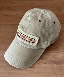 RRL トラッカーキャップ　オリーブグリーン系　エイジング　ビンテージ　帽子