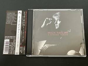 ♪帯付CD　ミック・テイラー 　 ア・ストーンズ・スロー♪