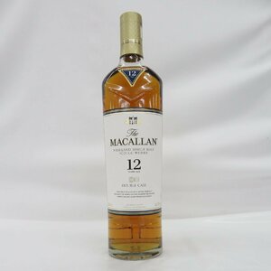 【未開栓】The MACALLAN ザ・マッカラン 12年 ダブルカスク ウイスキー 700ml 40% 11593900 0606